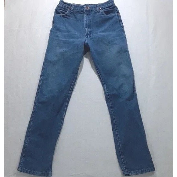 Wrangler women's size 13 blue jeans 13X34 Inseam measures 33 inches - Picture 1 of 14
